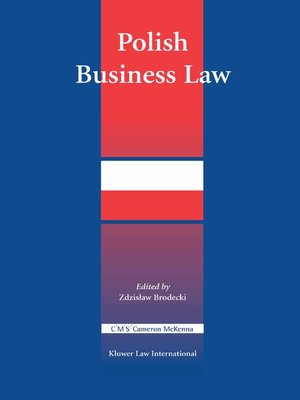 cover image of Polish Business Law